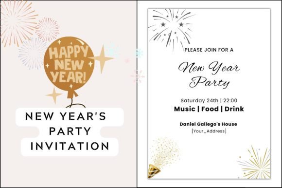 Crafting Memorable Celebrations with a Custom New Year Party Invite