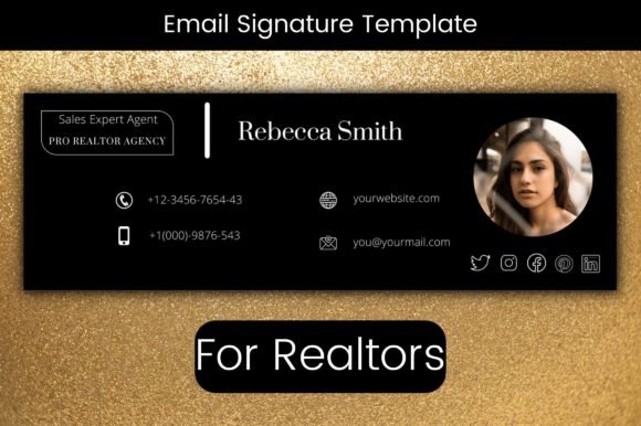 Elevate Your Professional Image with a Custom Email Signature Template