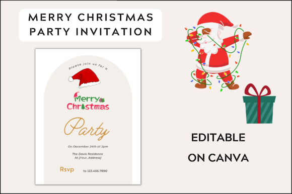 Host the Perfect Gathering with a Merry Christmas Party Invitation