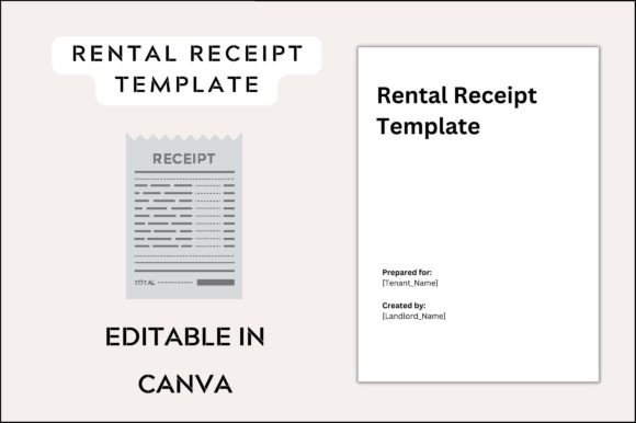 Rental Receipt Template: Professional Design for Landlords