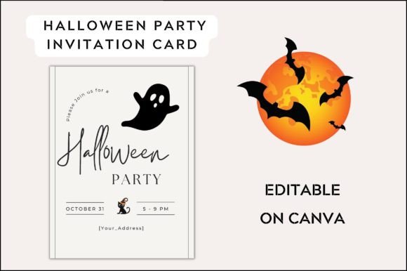 Scary Halloween Invitations Free: Spooky & Editable