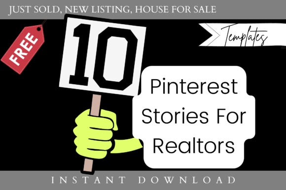 Strategic Brand Building with 10 Free Realtor Pinterest Story Pin Templates