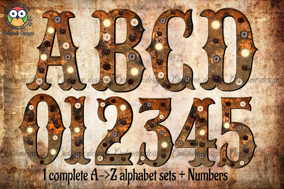 Unlocking the Rust on Iron Western Alphabet for Bold Design Projects
